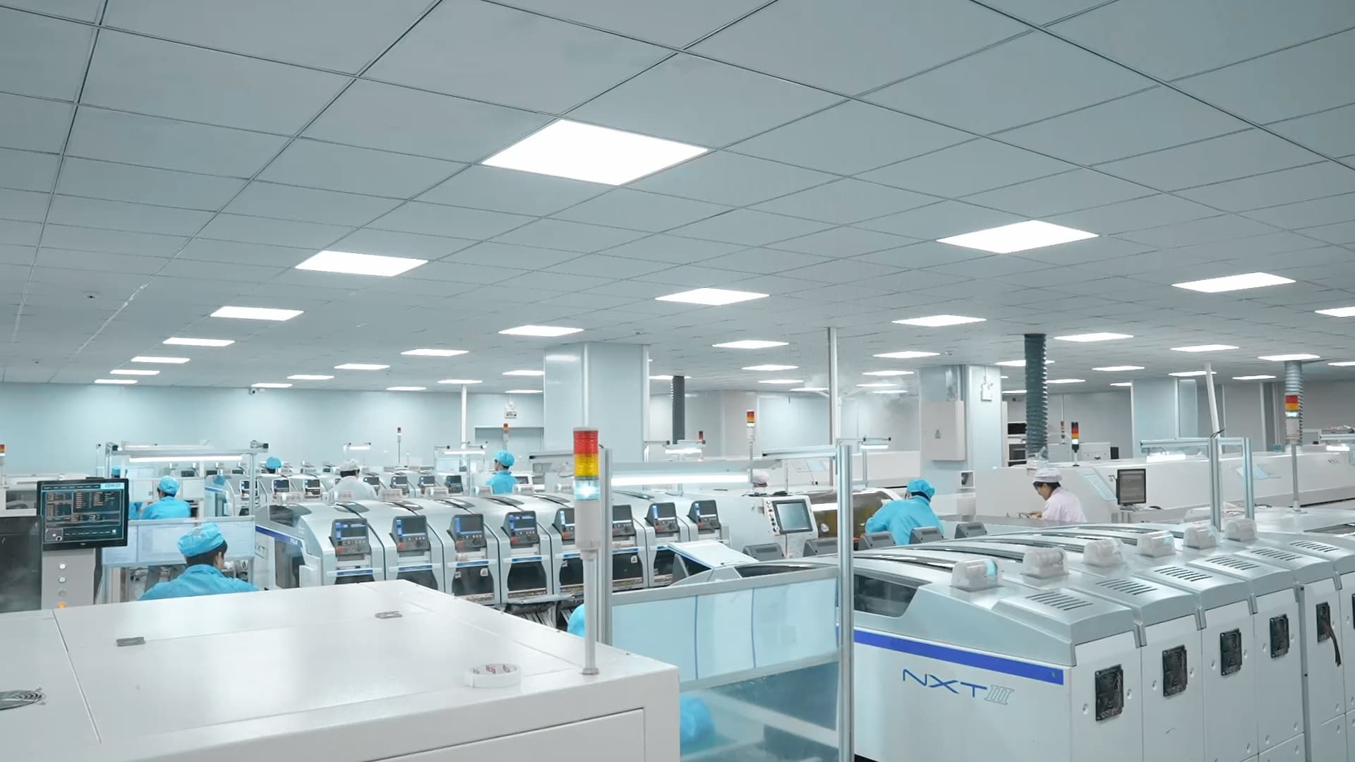 Additional SMT production line inside HTM factory
